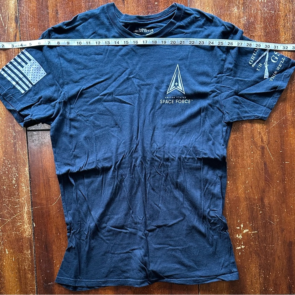 Grunt Style Navy Space Force Tee